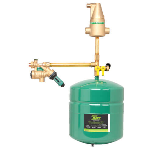 TTK-100C-PRM - Taco TTK-100C-PRM - 1 Premium Near Boiler Trim Kit (Air  Separator, Combination Boiler Feed Valve u0026 Backflow Preventer, 4-1/2 Gal. Expansion  Tank)