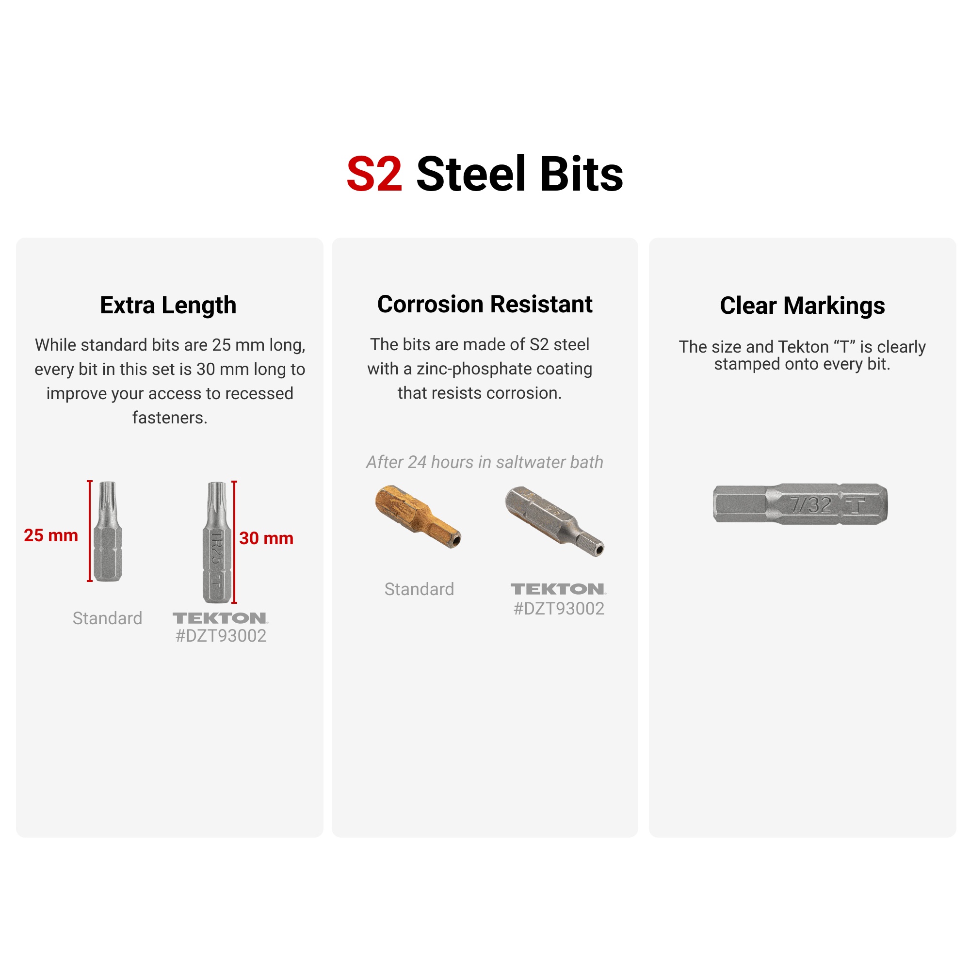 DZX93001 - Tekton DZX93001 - 1/4