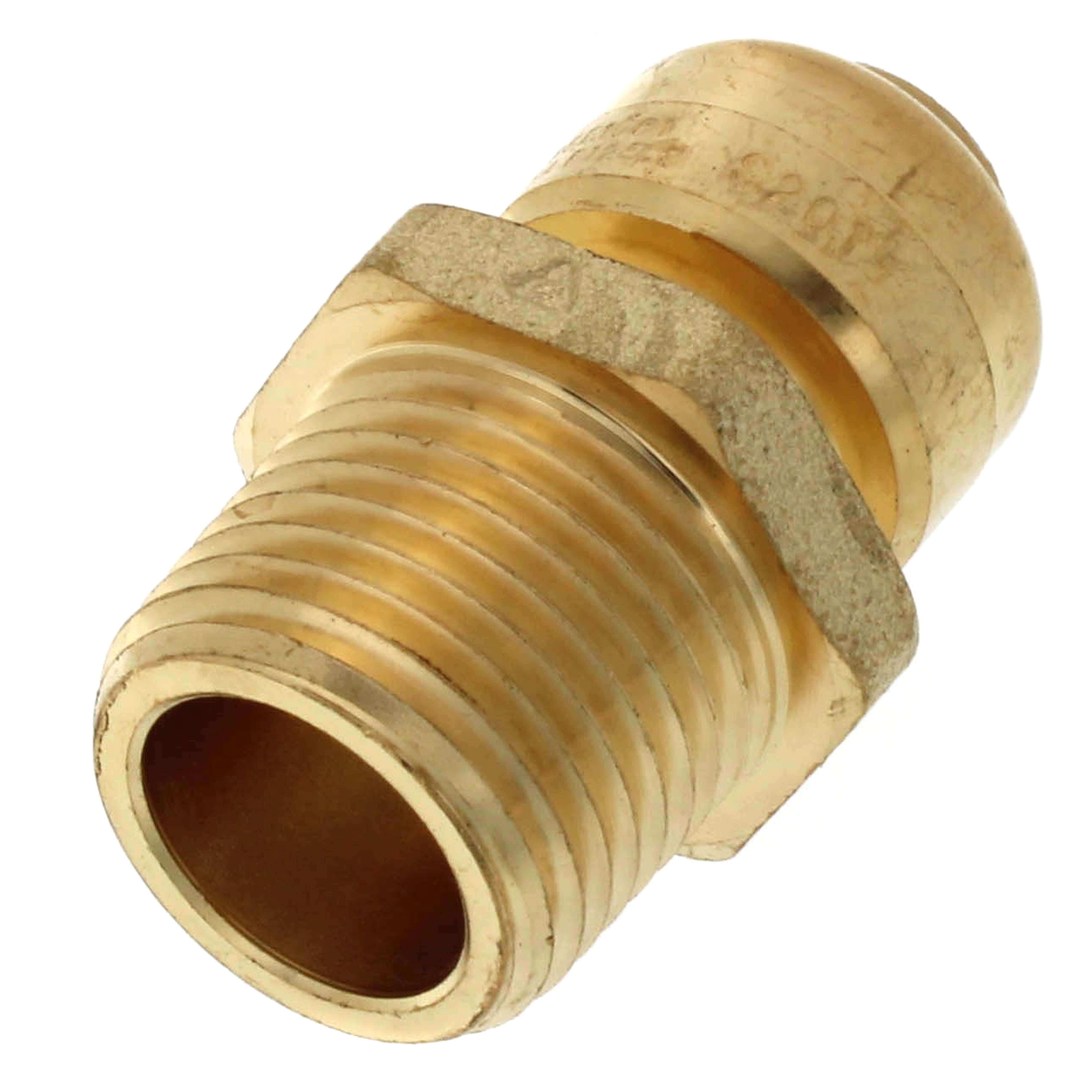 4 Raccordi A Pressare SharkBite U058LFA In Ottone - Riduzione 1/2 X 3/4 - Push Fit