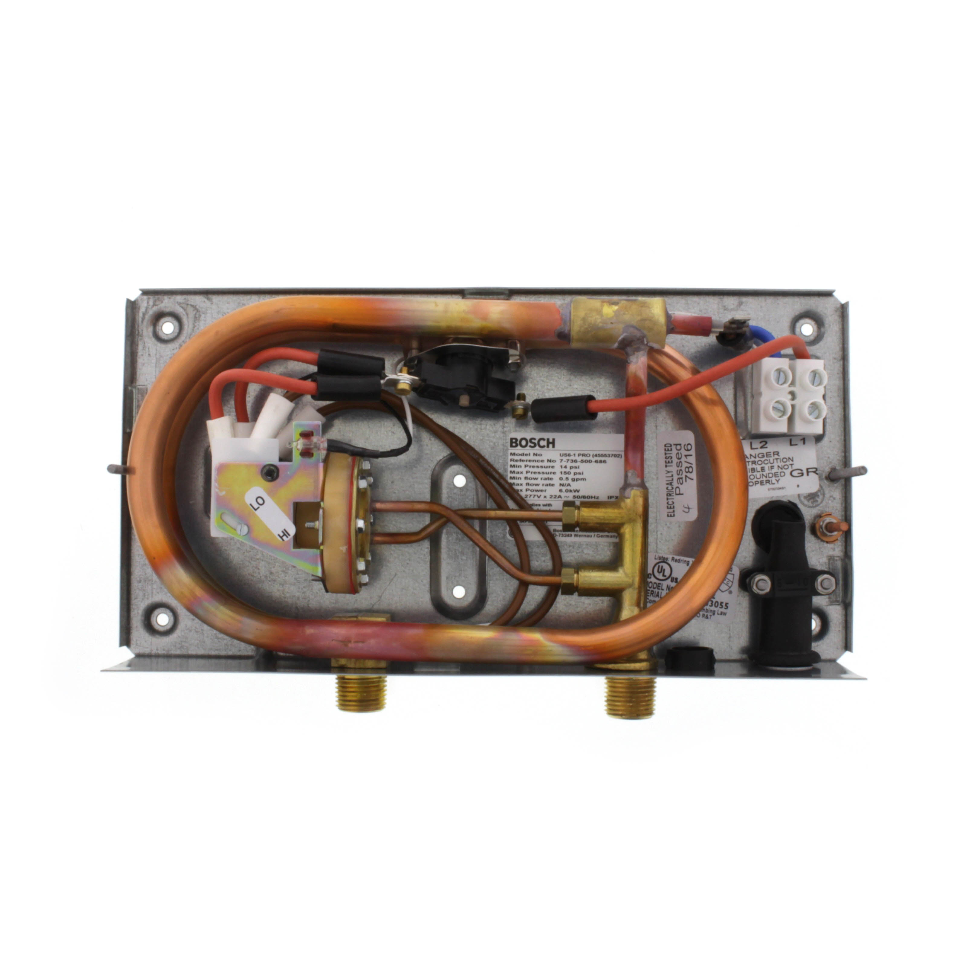 US6 - Bosch US6 - US6 Tronic 3000 C Under Sink Electric Tankless Water  Heater
