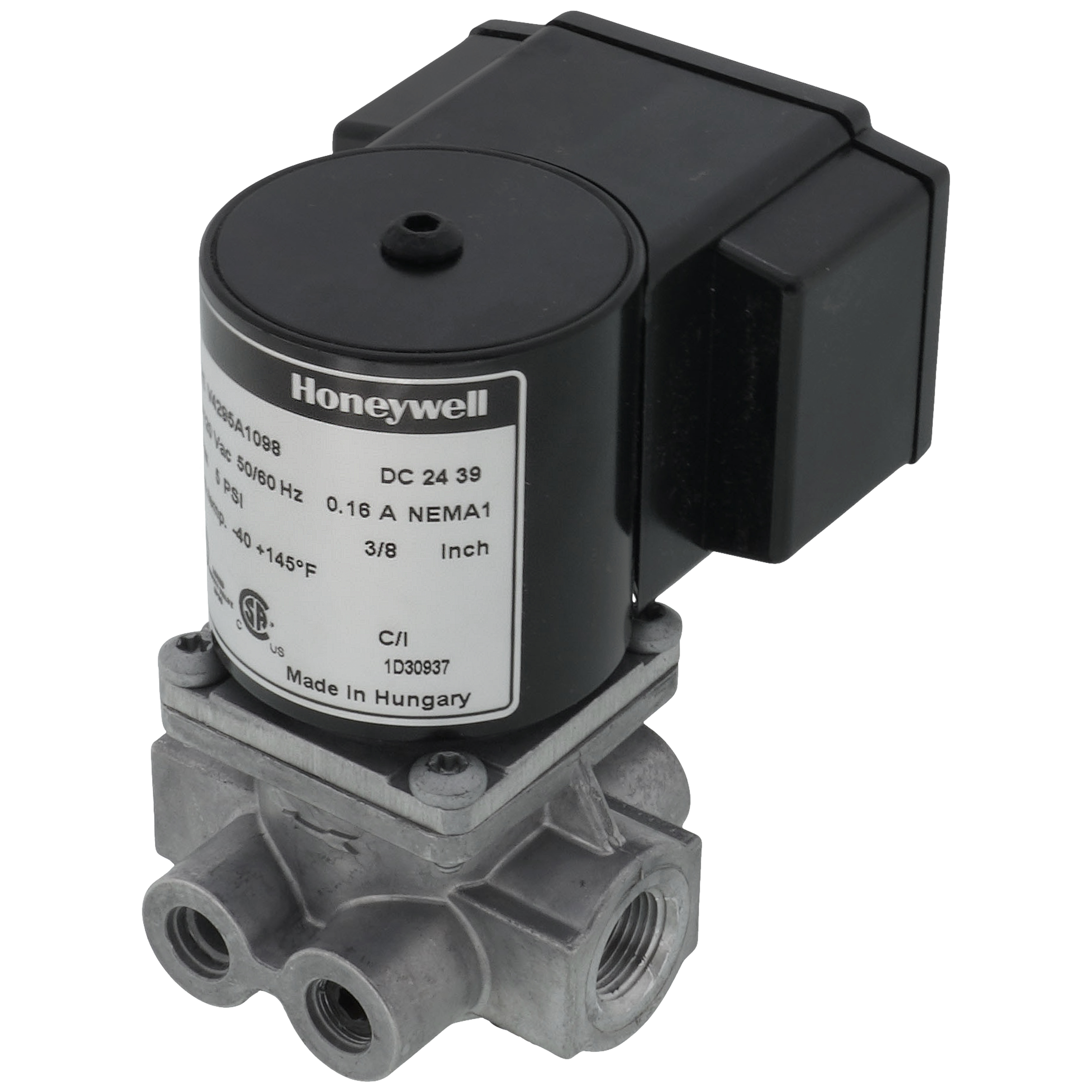 V4295A1098 - Honeywell V4295A1098 - Solenoid, Normally Closed Gas