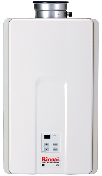 V75IP - Rinnai V75IP - V75IP 180,000 BTU, Non-Condensing Indoor Tankless  Water Heater (Propane)