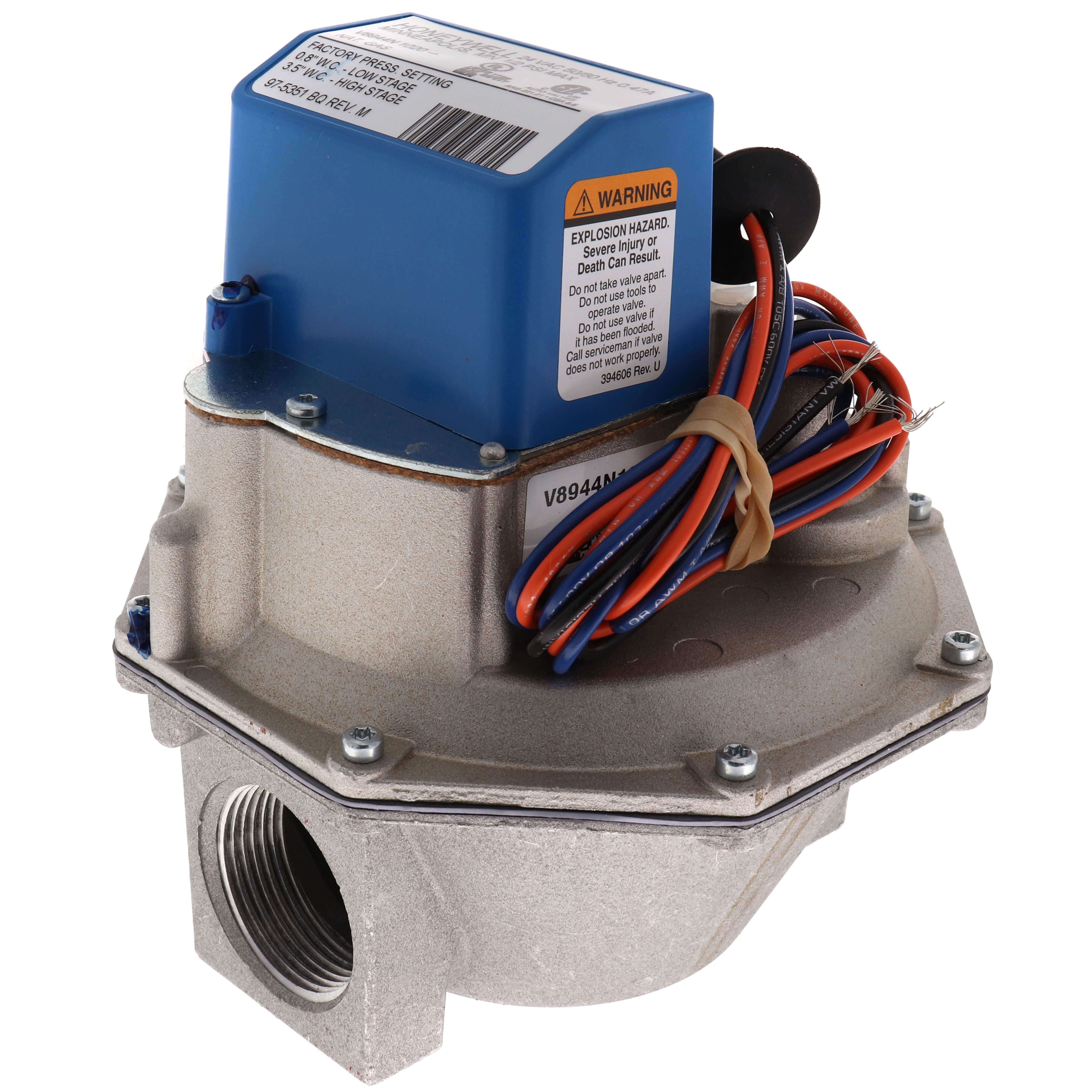 V8944N1020 - Honeywell V8944N1020 - Diaphragm Gas Valve, Two Stage