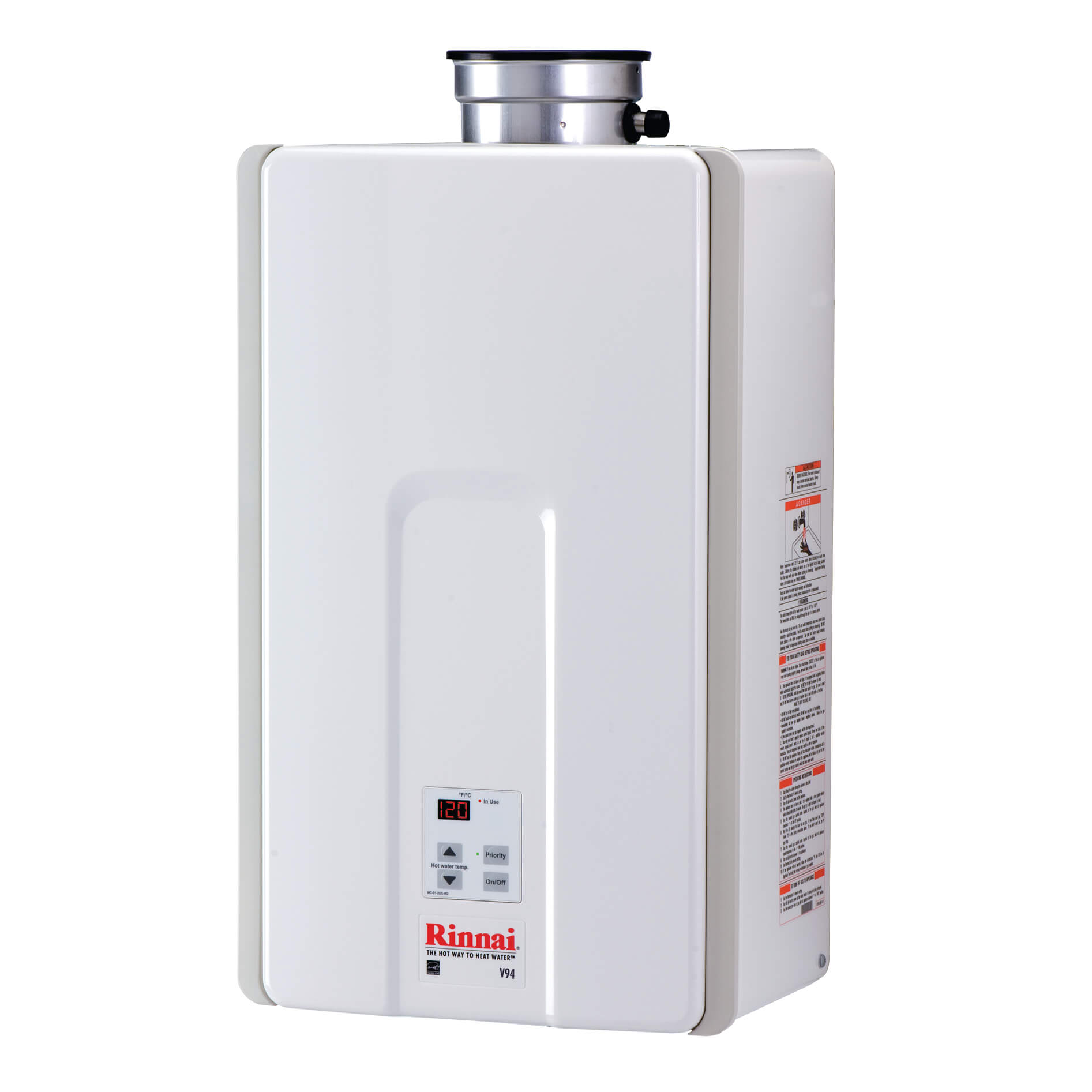 V94XIN - Rinnai V94XIN - V94XIN 192,000 BTU, Non-Condensing Indoor