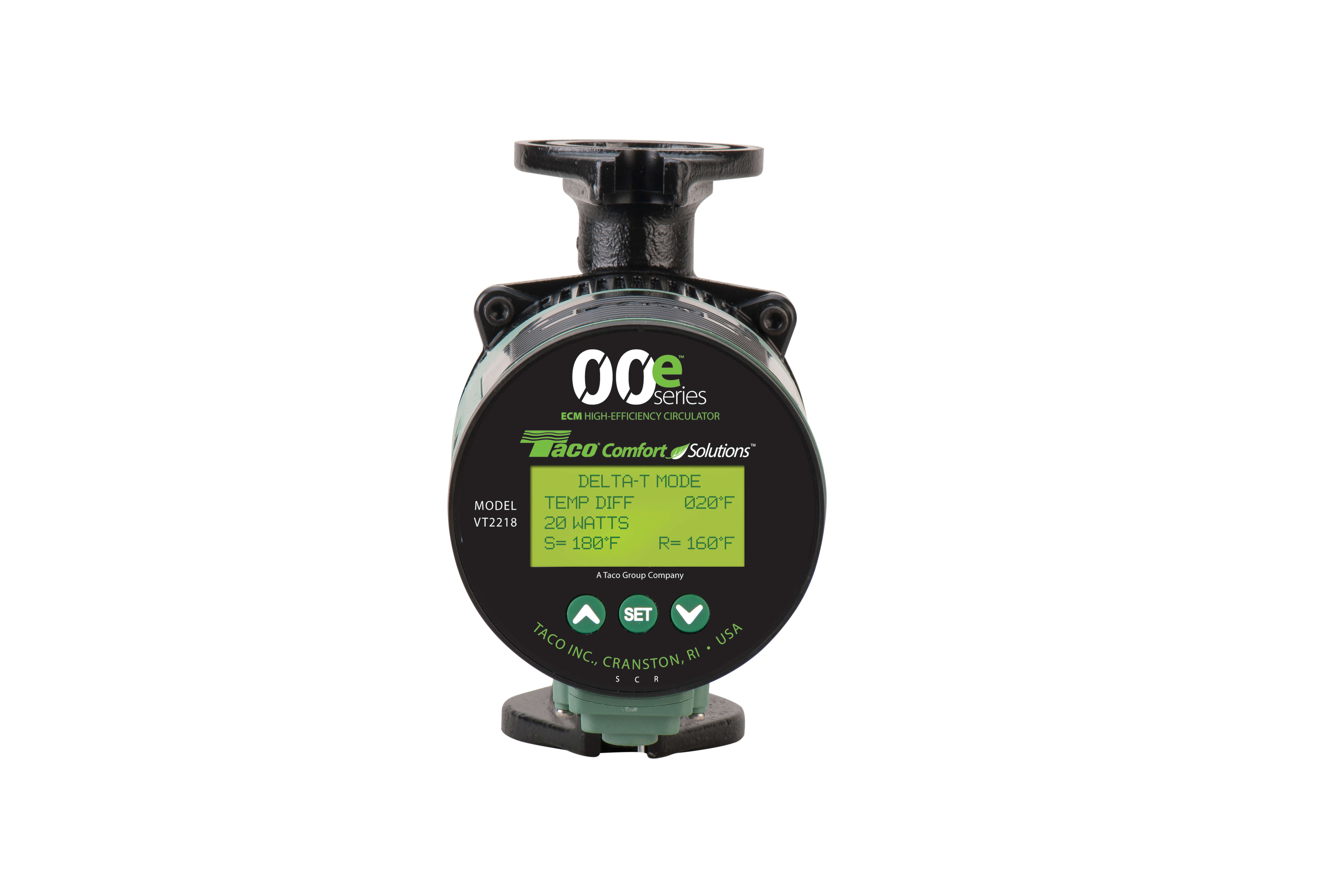 VT2218 - Taco VT2218 - Viridian Delta-T Variable Speed ECM High