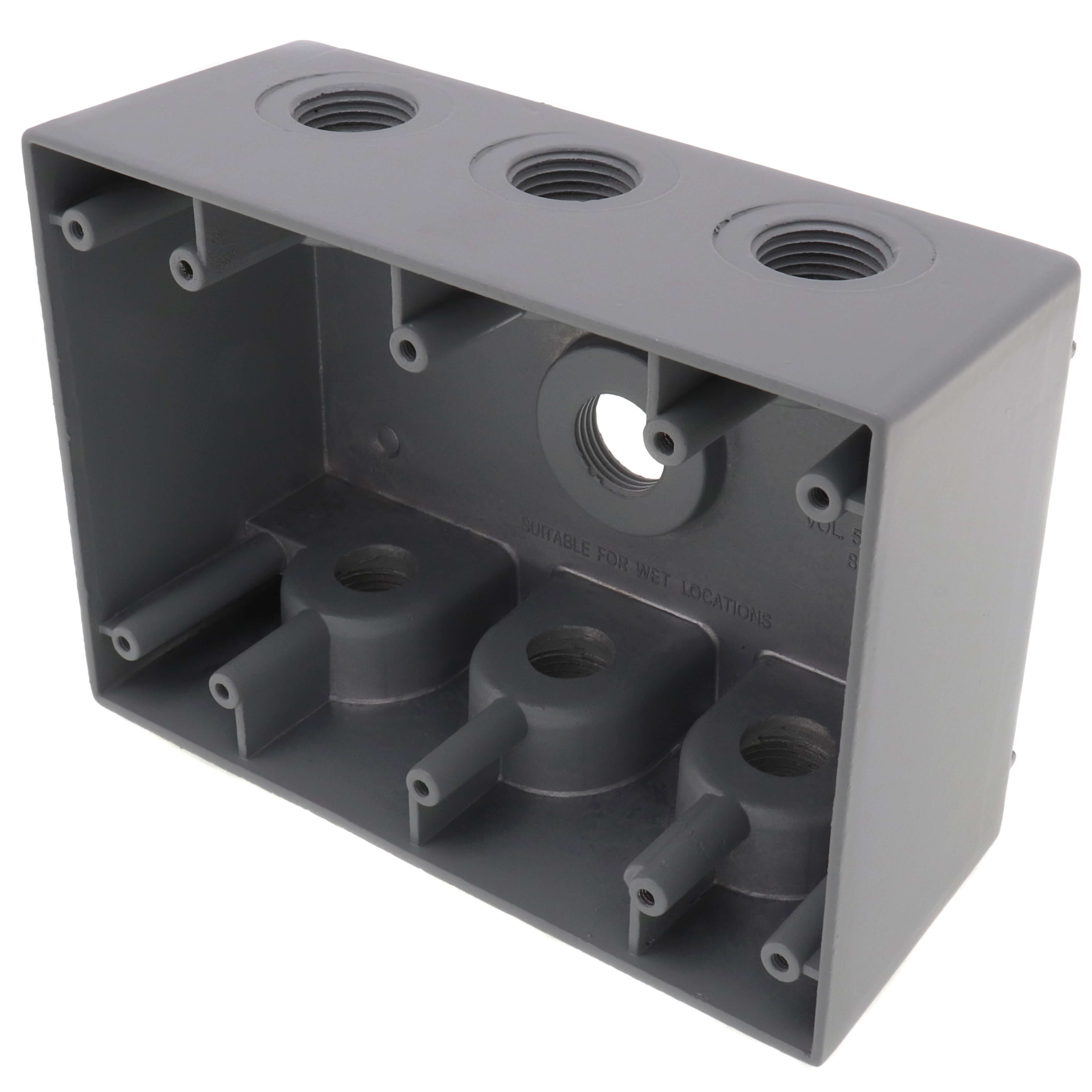 WB3750 - Southwire WB3750 - Triple Gang 1/2