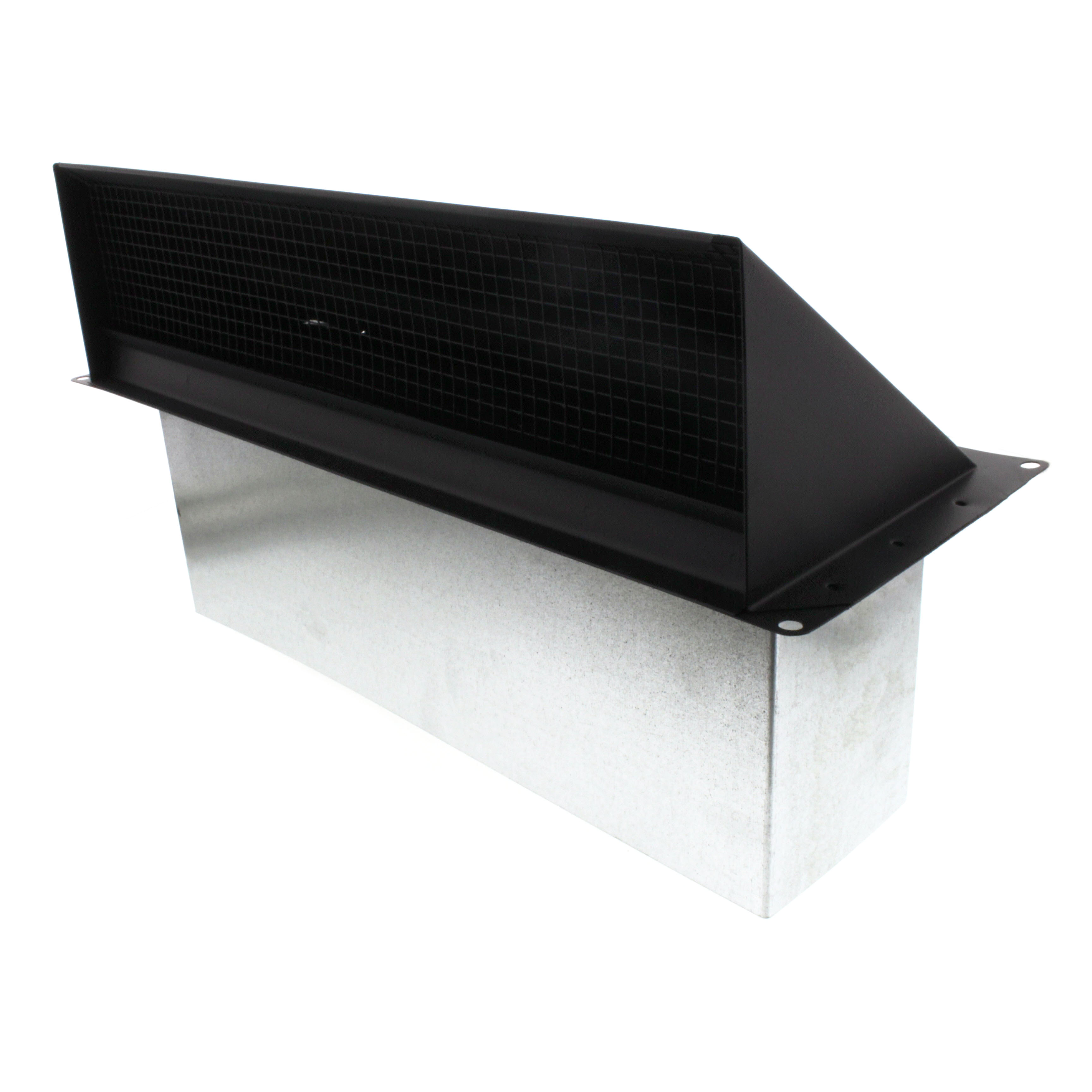 WC638 - Broan WC638 - Black Wall Cap for 3-1/4