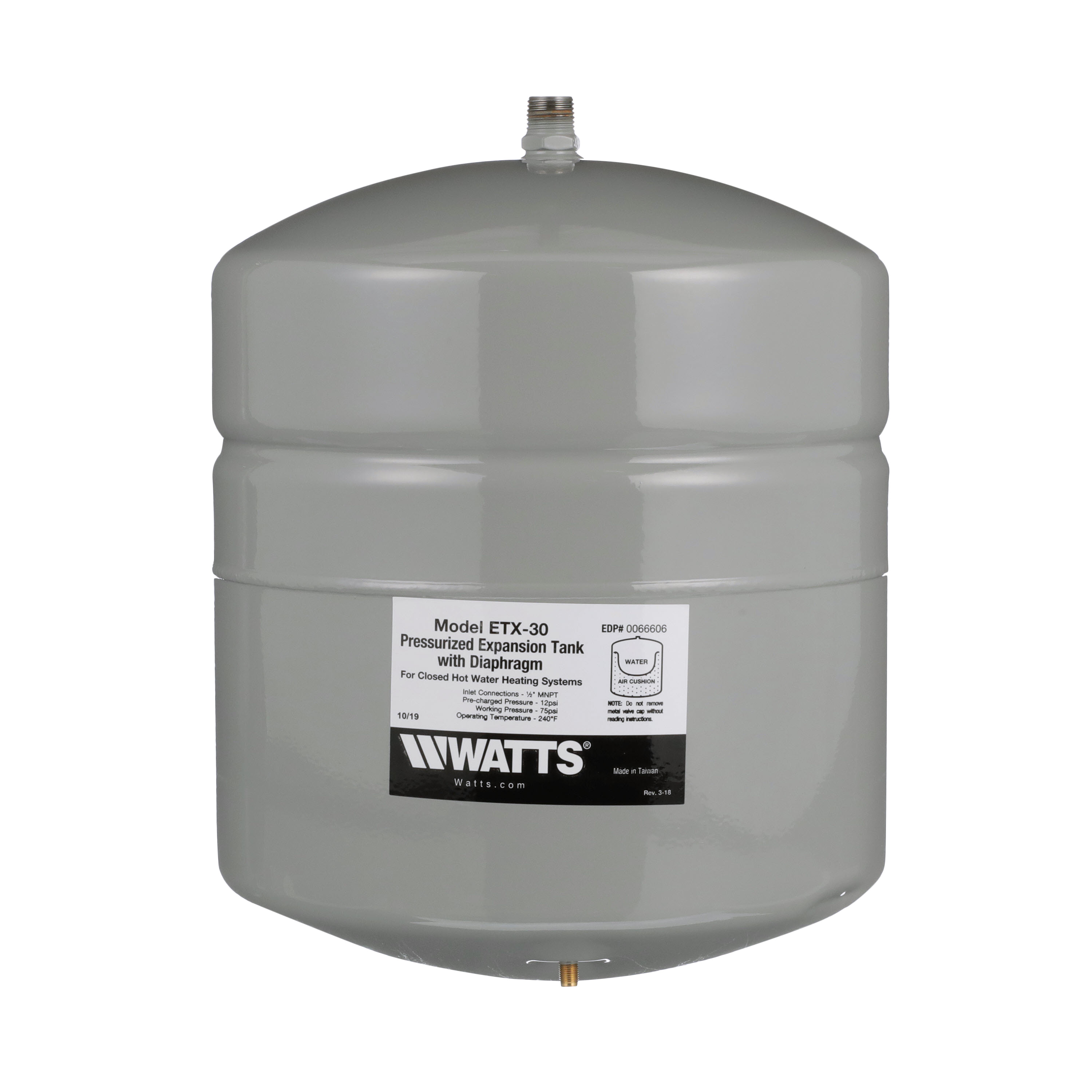 0066607 - Watts 0066607 - ETX-60, 6.0 Gallon Non-Potable Water