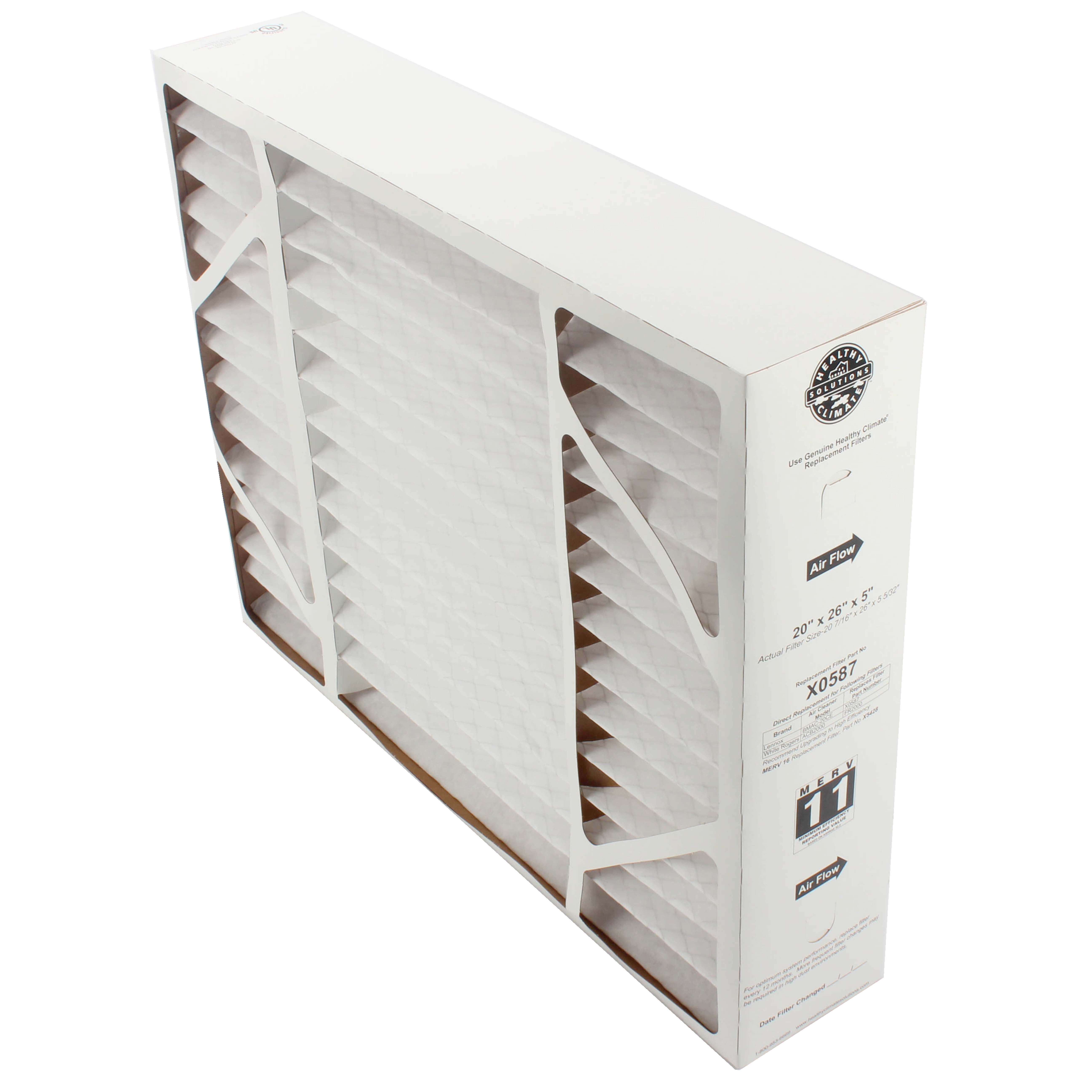 X0587 - Lennox X0587 - BMAC-20CE Merv 11 Filter 20