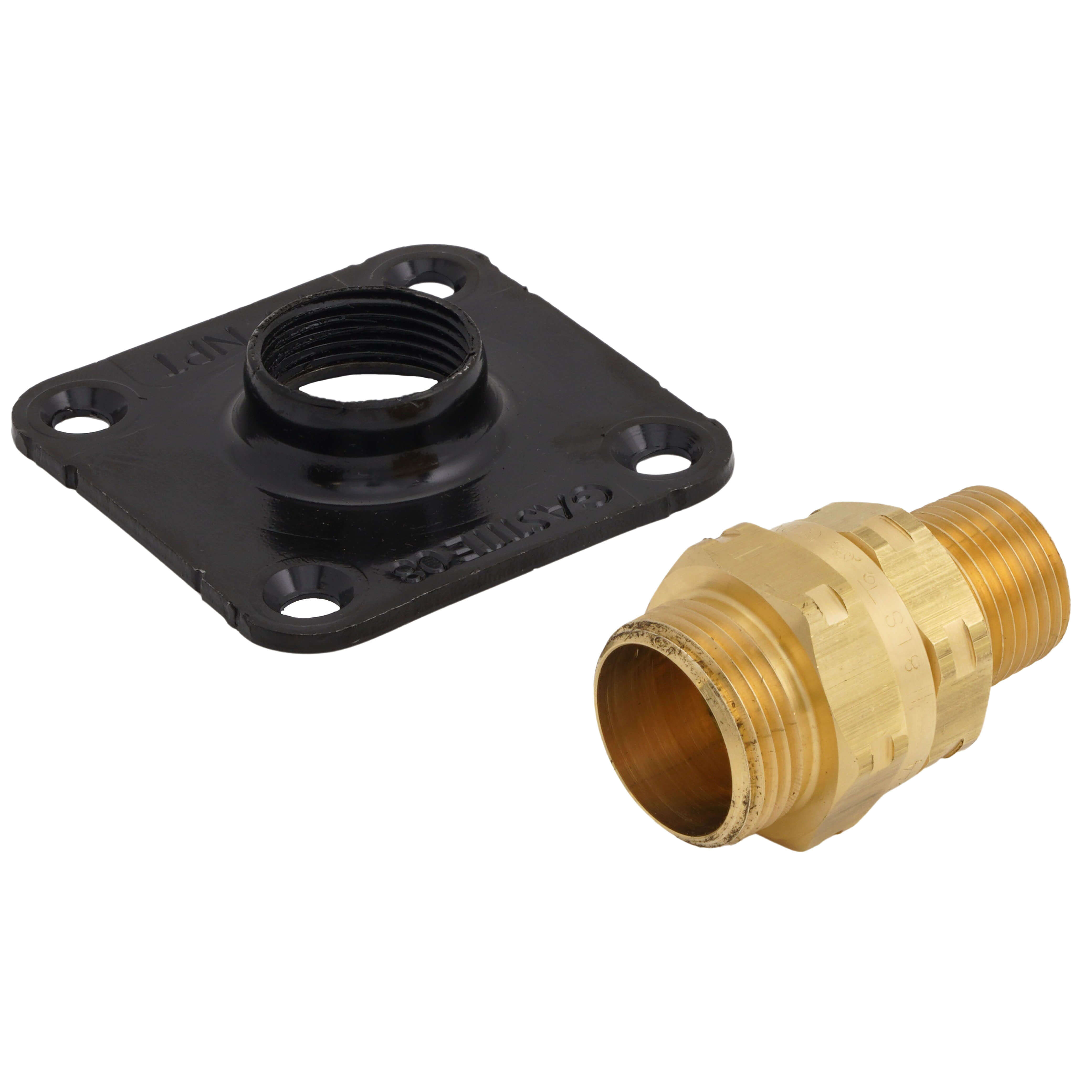 Gastite Flashshield 1/2 Inch CSST Stainless Steel Male Adapter Fitting - XR3FTG-8