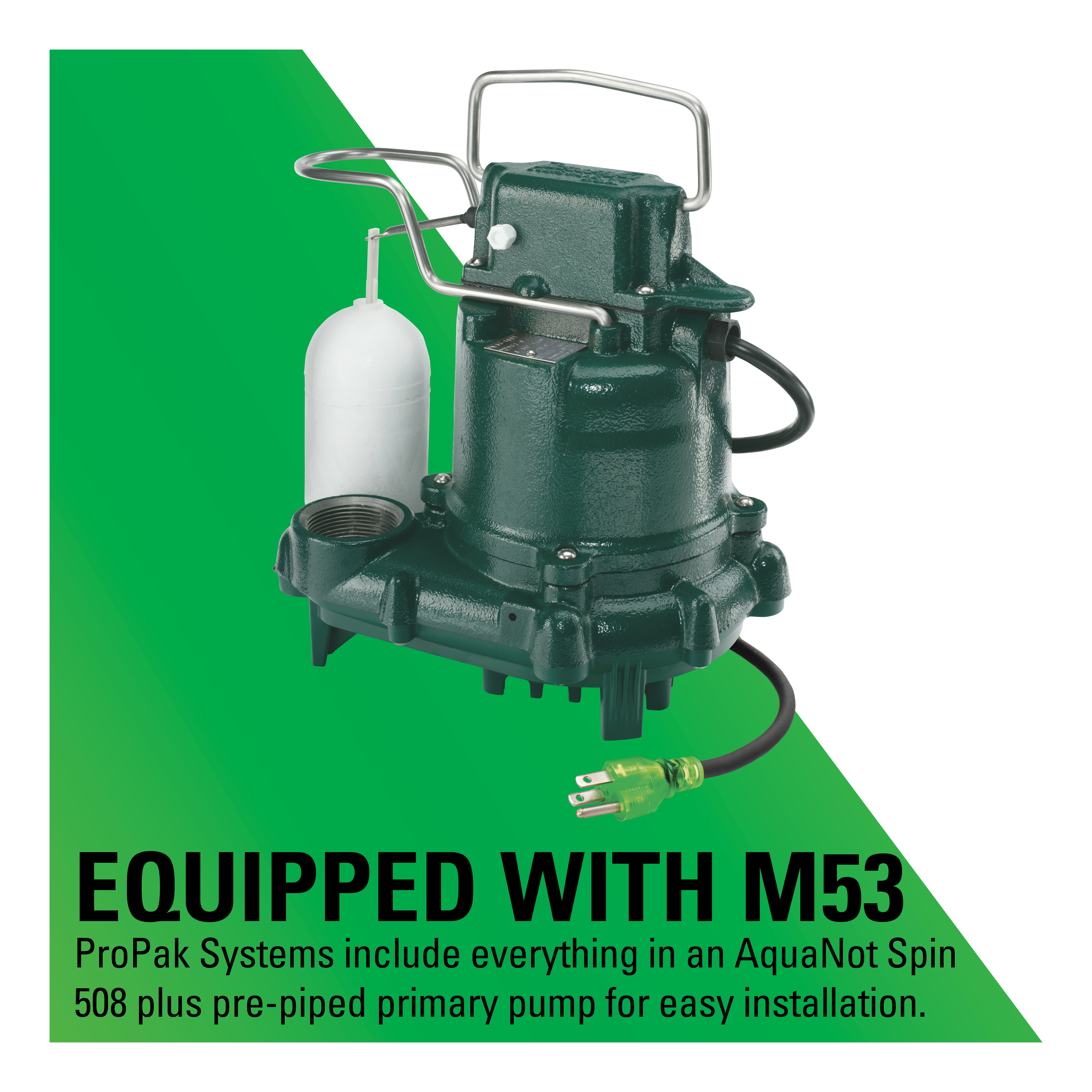 508-0006 - Zoeller 508-0006 - Aquanot 508 Sump Pump System w/ M53