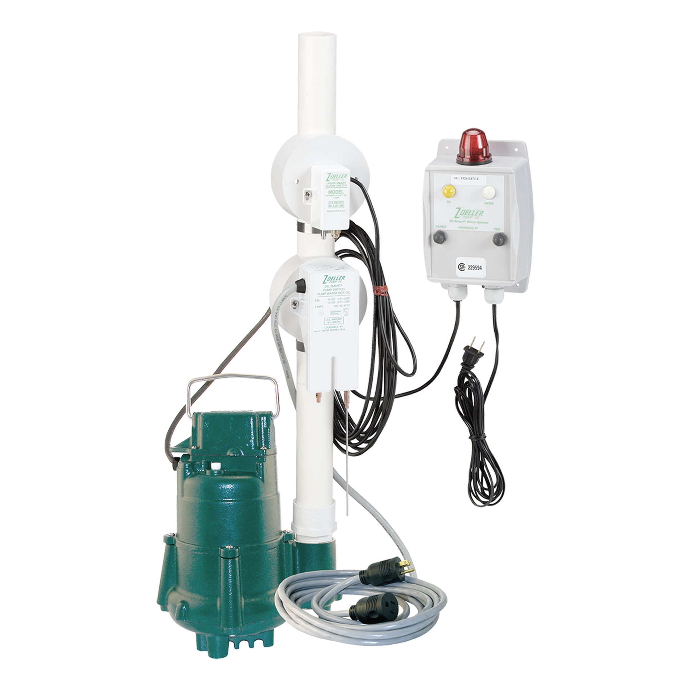 カウベル　ビーター　細 940-0006 - Zoeller 940-0006 - N152 Pump w/ Oil Guard Pump Switch