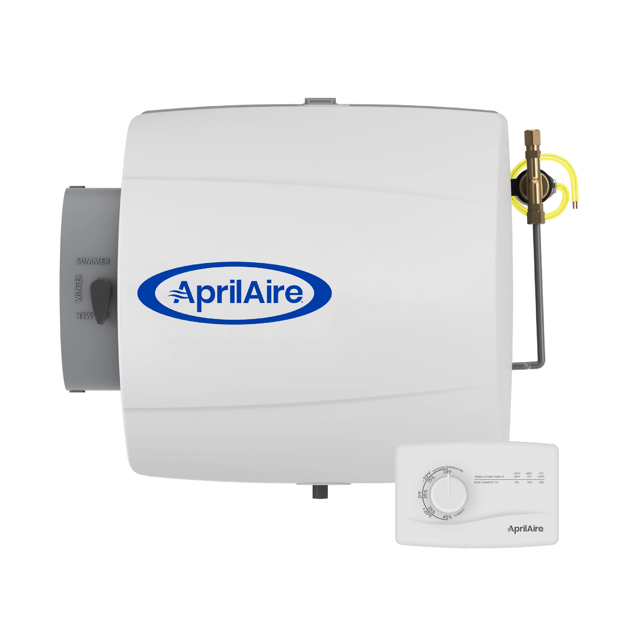 Aprilaire 500M Small Bypass Humidifier - SupplyHouse.com