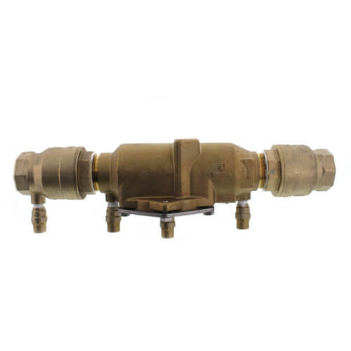 Watts 1.5" Lead Free Double Check Valve Assembly With Quarter Turn Ball Valves - Prevents Backflow