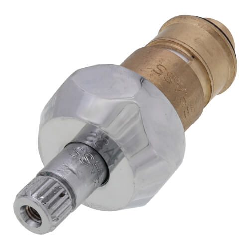 T&S Brass 012445-25 Ceramic Cartridge With Bonnet & Left-Hand Cold Lever Handle – OEM Replacement For Food Service Faucets