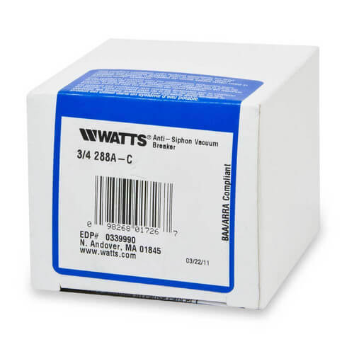 0339990 - Watts 0339990 - 3/4