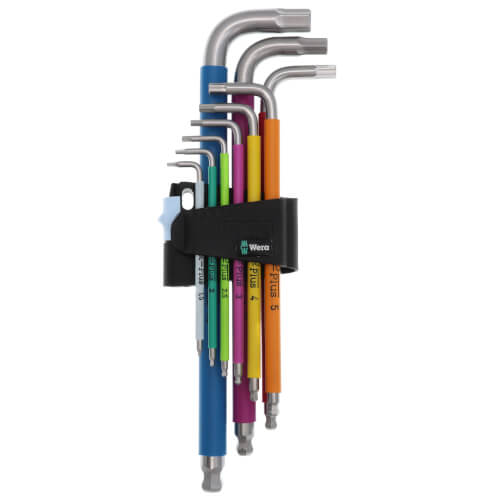 05022640001 - Wera 05022640001 - 950/9 Hex-Plus Imperial 2 9-Piece