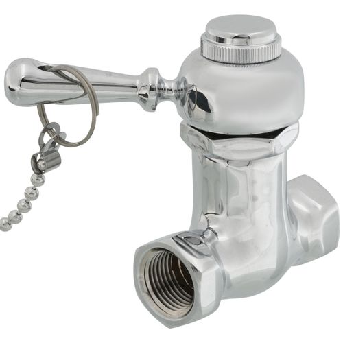 Solimeta Self-Closing Shower Valve With Pull Chain - Chrome Heavy