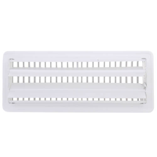 Everbilt 2 in. x 10 in. 2-Way Steel Floor Register in White E150MW02X10 - The Home Depot