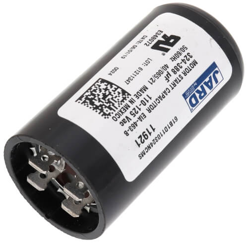 11921 - Jard 11921 - 324 - 388 MFD Round Start Capacitor (110/125V)