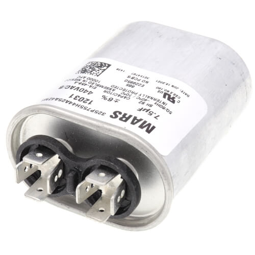12031 - MARS 12031 - 7.5 MFD Oval Run Capacitor (440V)