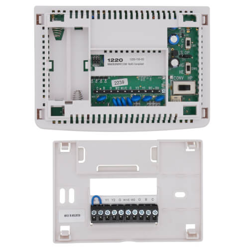 1220A - Braeburn 1220A - 1220 Non Programmable Thermostat (2 Heat/2 Cool) -  Economy Series