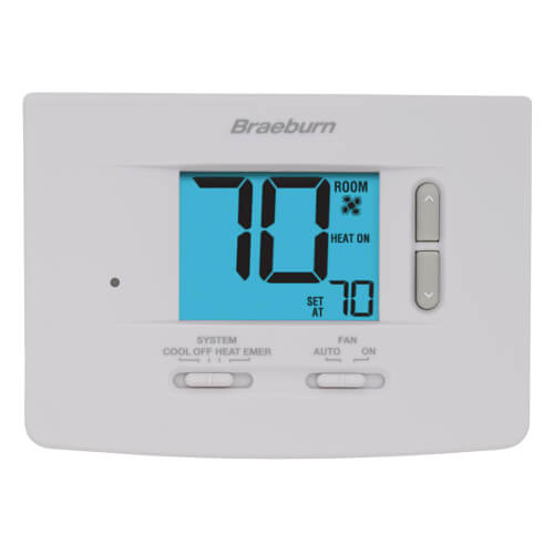 1220A - Braeburn 1220A - 1220 Non Programmable Thermostat (2 Heat/2 Cool) -  Economy Series