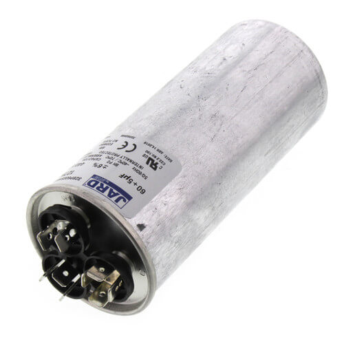 12794 - Jard 12794 - 60/5 MFD Round Run Capacitor (440/370V)