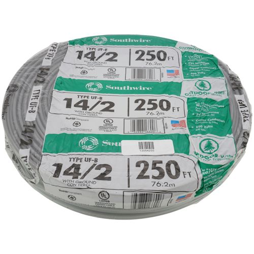 Cavo Sotterraneo Southwire 14/2 Cable Di Alimentazione A Cavo Sotterraneo Southwire 14/2 Cable Di Alimentazione A