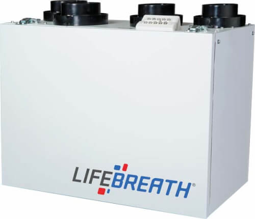 130ERV - LifeBreath 130ERV - 130 ERV Residential Energy Recovery  Ventilator, Fan Defrost, 115 CFM