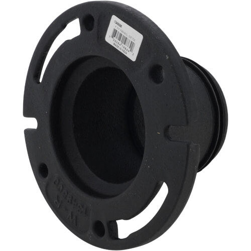 4 X 4 In. No-Hub Cast Iron Closet Flange