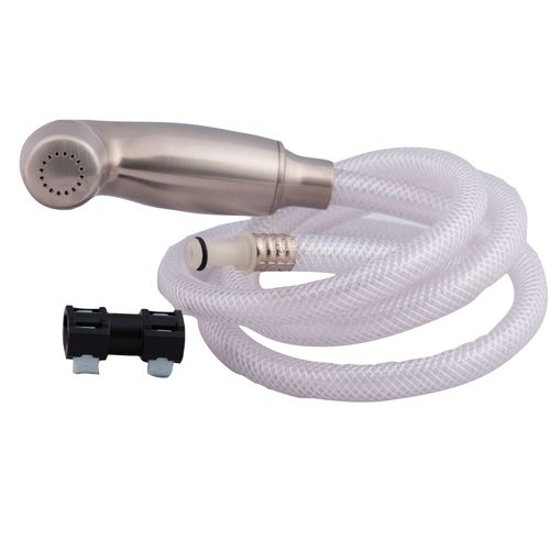 136103SL - Moen 136103SL - Stainless Hose & Spray, 136103sl