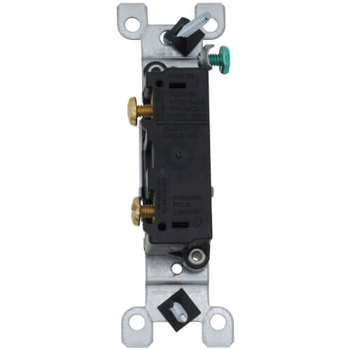 1451-2E - Leviton 1451-2E - Single-Pole Framed Grounding Toggle