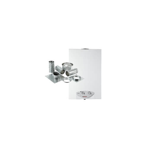 1600H-NG-VKIT - Bosch 1600H-NG-VKIT - Bosch Aquastar 1600H Natural Gas  Tankless Water Heater with Vertical Venting Kit Bundle