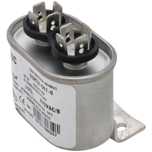 163894 - Reznor 163894 - Oval Capacitor with Mounting Bracket 370V