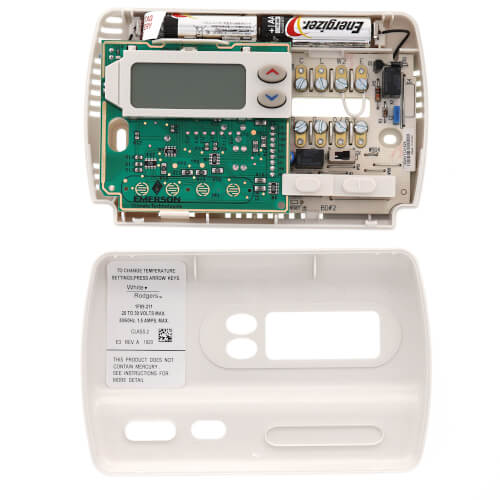1F89-211 - White Rodgers 1F89-211 - Non-Programmable Digital Thermostat,  Standard Heat Pump (2H/1C), 24 Volts