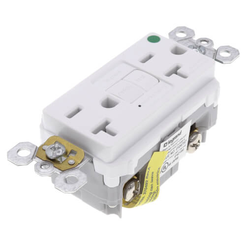 2097HGW - Pass & Seymour 2097HGW - Hospital-Grade Self-Test Duplex