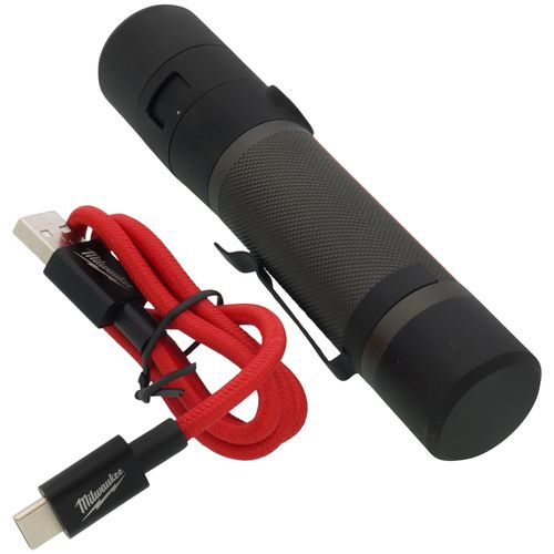 Milwaukee 2160-21 800L Compact Flashlight, USB Rechargeable Milwaukee 2160-21 800L Compact Flashlight, USB Rechargeable