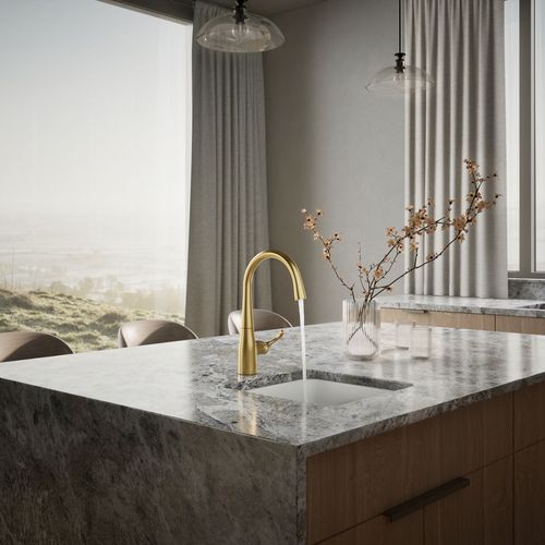 K-22034-2MB - Kohler K-22034-2MB - Simplice 1-Handle Swing Spout