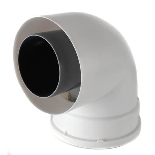224078PP - Rinnai 224078PP - 90° Condensing Vent Pipe Elbow