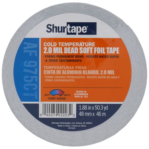 232032 - Shurtape 232032 - AF 975CT Silver Cold Temperature
