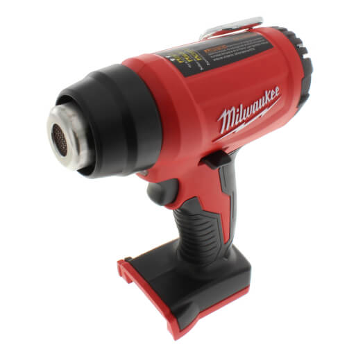 Demkmilri 18V Cordless Heat Gun For Milwaukee Batteries – 360W, 400°C W/ 4 Nozzles