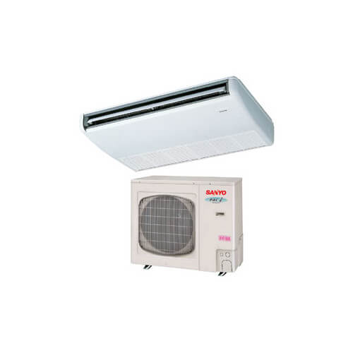 26THHW72R - 26THHW72R - 24,400 BTU Single Zone Mini-Split Ceiling Suspended Heat  Pump u0026 Air Conditioner w/ Auxiliary Electric Heater