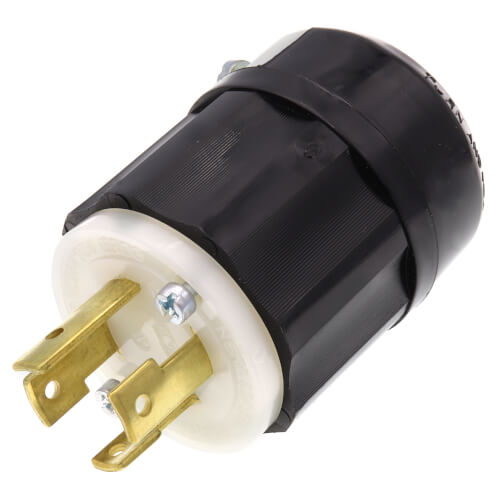 2711 - Leviton 2711 - Industrial Grade Locking Plug, 30A, 3P, NEMA