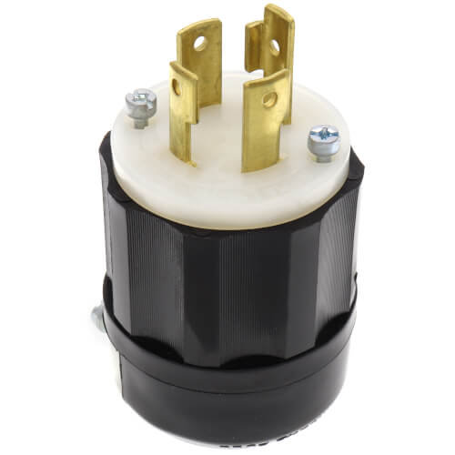 2711 - Leviton 2711 - Industrial Grade Locking Plug, 30A, 3P, NEMA