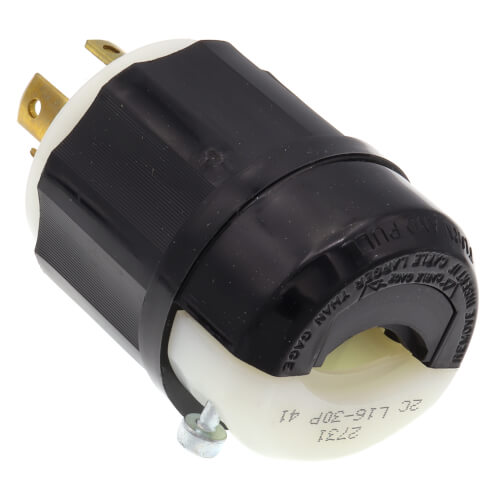 2731 - Leviton 2731 - Industrial Grade Locking Plug, 30A, 3-Phase