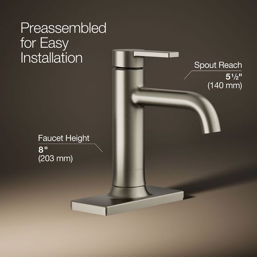 K-28126-4-BN - Kohler K-28126-4-BN - Venza Single Handle Centerset