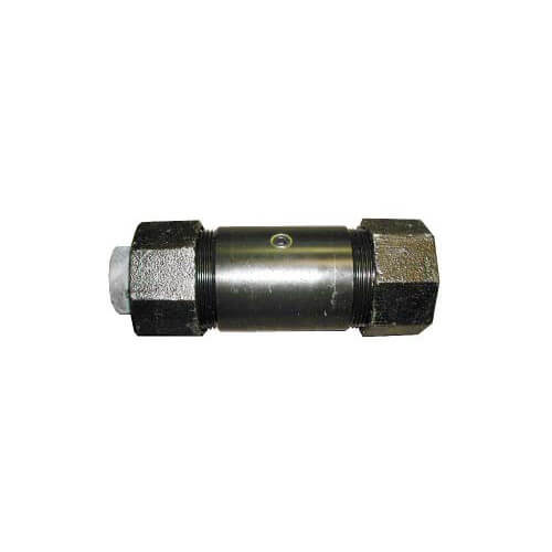 Wal-Rich 2820010 2 inch IPS Style 90 Gas Meter Compression Dresser Coupling for Steel Pipe w/ Tap