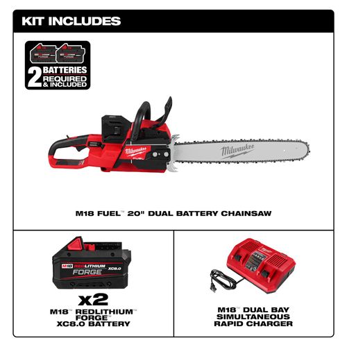 milwaukee battery milwaukee chainsaw bare tool