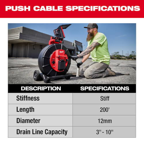 2974-22 - Milwaukee 2974-22 - M18 200' Pipeline Inspection System